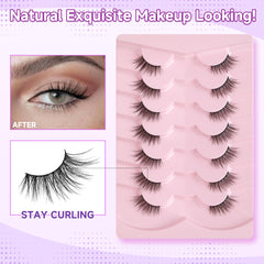 Eventill double-layer crisscross lashes create natural lift and definition.