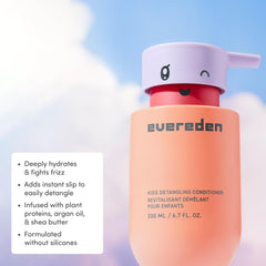 Evereden Detangler close-up highlighting slip to ease knots.