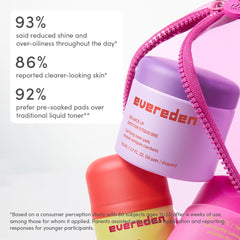 Evereden Balance Up Toner Pads pad texture closeup