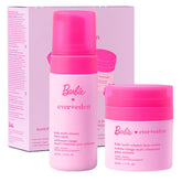 Evereden Barbie limited edition gift box with a kid-friendly gentle skincare starter kit.