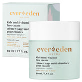 Evereden Kids Face Cream Melon Juice bottle promotes gentle hydration.