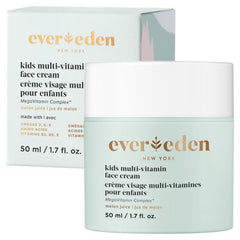 Evereden Kids Face Cream Melon Juice bottle promotes gentle hydration.