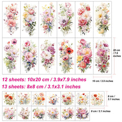 Everjoy tatuaje floral grande con lirio, ideal para un toque femenino temporal.