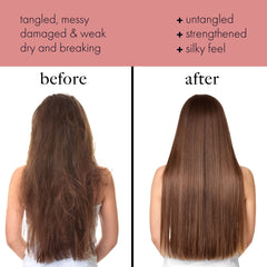 Everlong jojoba oil hydrates the scalp and helps prevent dryness on extensions.