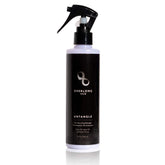 Everlong Untangle leave-in spray bottle eases detangling on extensions.