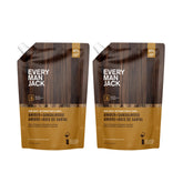 Every Man Jack Amber + Sandalwood refill pouch 36oz on display.