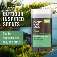 Aplicación de la barra Pacific Cypress de Every Man Jack.