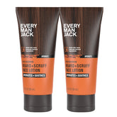 Every Man Jack beard and face recovery lotion bottle ready for daily hydration.