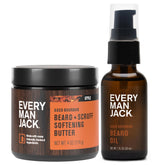 Every Man Jack beard oil bottle pour for easy hydration.