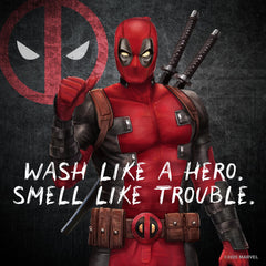 Every Man Jack Deadpool gel ducha aroma amaderado para duchas diarias