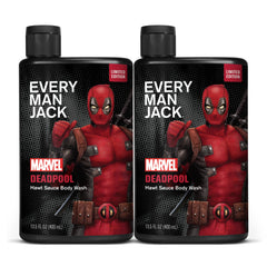 Every Man Jack Deadpool gel ducha regalo envase listo para sorpresa Marvel