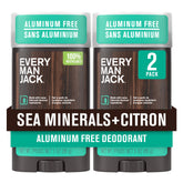 Every Man Jack desodorante para hombres con minerales marinos y limf3n, aroma fresco todo el deda