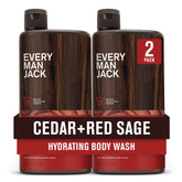Every Man Jack nourishing cedar red sage bottle for daily cleansing.