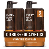 Every Man Jack Ducha Corporal Citrus y Eucalipto: aroma vigorizante y limpieza suave.