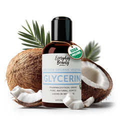 Everyday Beauty Glicerina Orgánica para la piel, hidratación suave y duradera.