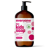 Everyone 3 en 1 Berry Blast: botella visible y espuma suave para niños.