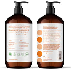 Everyone 3in1 Citrus and Mint foam shows rich lather for cleansing.