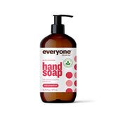 Everyone Hand Soap Ruby Grapefruit bottle on sink, ideal for everyday cleansing