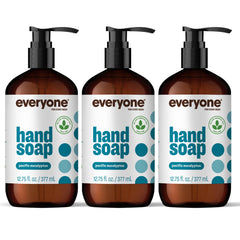 Everyone Pacífico Eucalipto: paquete de 3 envases para higiene diaria.