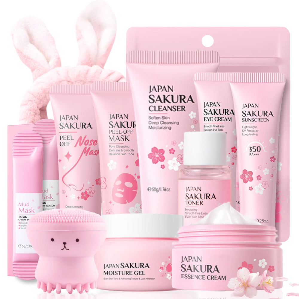 Evolvique Sakura teen cleanser bottle for gentle daily cleansing
