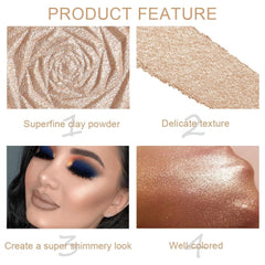 evpct Champagne Gold Brow Light lifts arches with soft brightness.