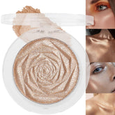 evpct Champagne Gold Face Highlighter Palette brightens cheeks with luminous glow.