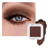 evpct Coffee-Mocha brown matte eyeshadow single for rich, crease-free color.