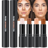 evpct conjunto contorno 4 colores, definición diaria suave y versátil