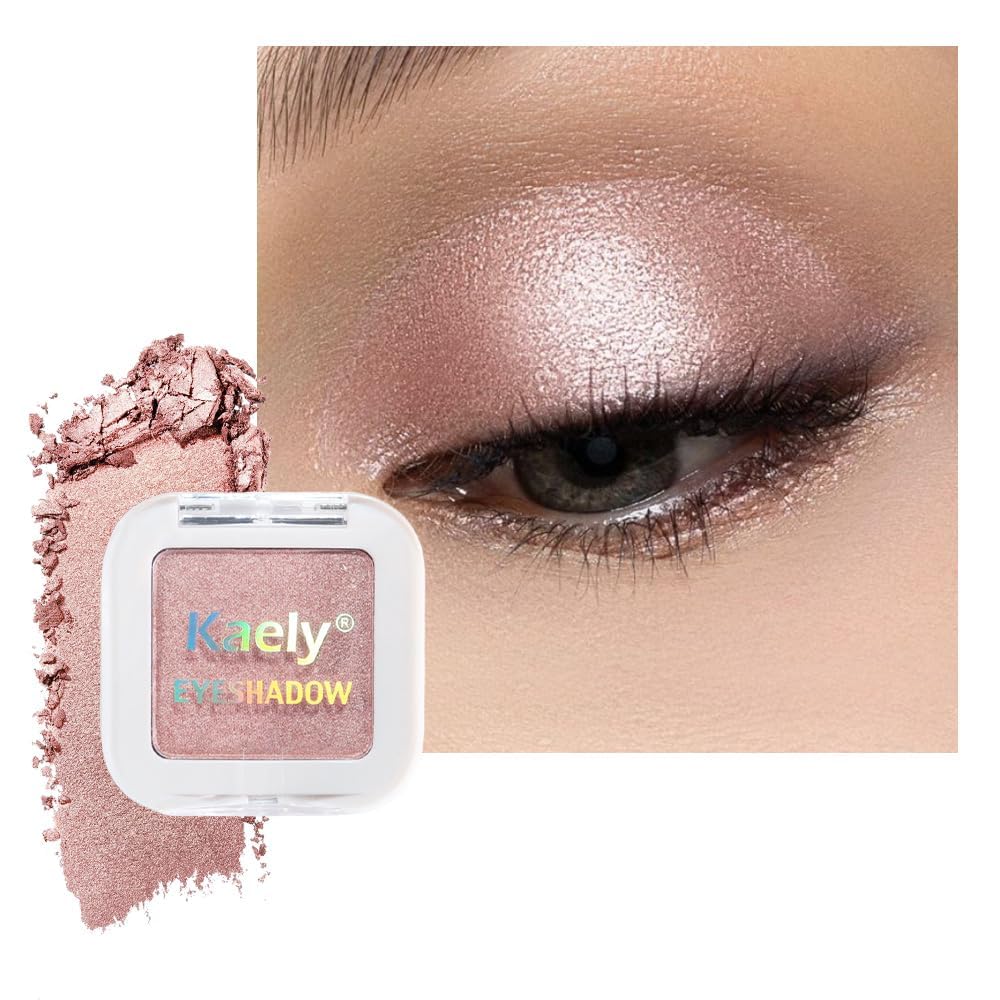 evpct Dusty Pink Champagne palette cover with premium pigment and rose gold packaging.