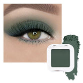 evpct forest green eyeshadow palette compact offers rich pigment for versatile looks.