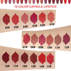 evpct labial cápsulas tono rojo mate duradero
