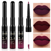 evpct labial dos-en-uno burdeos, tono intenso para look sofisticado y duradero
