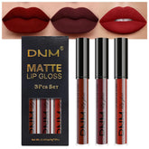 evpct labial líquido mate rojo vino profundo en empaque elegante, ideal para regalo