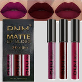 evpct conjunto labiales tres tonos mate: paleta versátil para cualquier ocasión