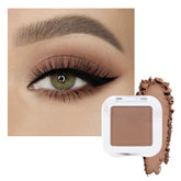 evpct matte brown eyeshadow palette compact demonstrates travel-friendly design for on-the-go looks.