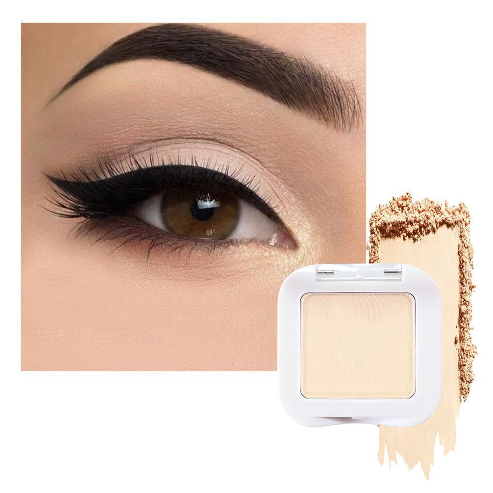 evpct Matte Nude Beige mini palette open, rich pigment neutrals for everyday eye looks