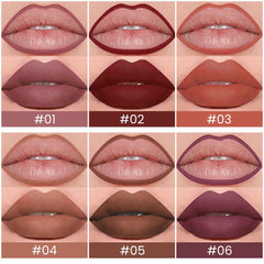 evpct precision-tip lip liner ensures smooth glide without tugging for clean definition.