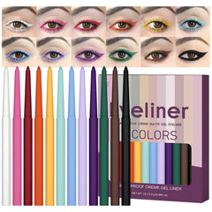 evpct lápiz delineador mate verde para un look diario con durabilidad