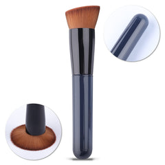 EVRCHGIEA foundation brush dense bristles for even coverage.