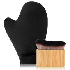 EVYTTA 2in1 tanning mitt front view for smooth, even application.