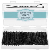 EWAGOA 300 pcs Bobby Pins with storage box for easy on-the-go styling