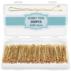 EWAGOA blonde bobby pins pack for quick styling on the go