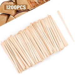 EWVVSS splinter-free wooden sticks ensure a smooth waxing experience