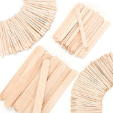 EWVVSS waxing sticks large 50pcs for smooth leg waxing and even coverage.