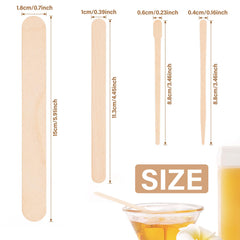 EWVVSS waxing sticks medium 50pcs ideal for arms and larger areas.