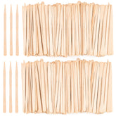 EWVVSS wooden wax stick with precision tip for brows and lips