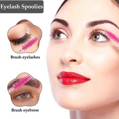 Exacoo disposable spoolie for quick, sanitary lash maintenance