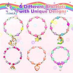 Excalla pulseras dentro de la bomba, sorpresa divertida para niñas.
