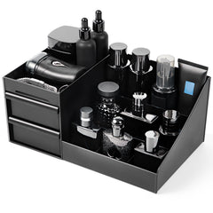 EXIN DECHEN Cologne Organizer on a countertop keeps perfumes neatly accessible