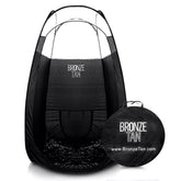 Existing Beauty Bronze Tan pop up tent for professional spray tanning sessions